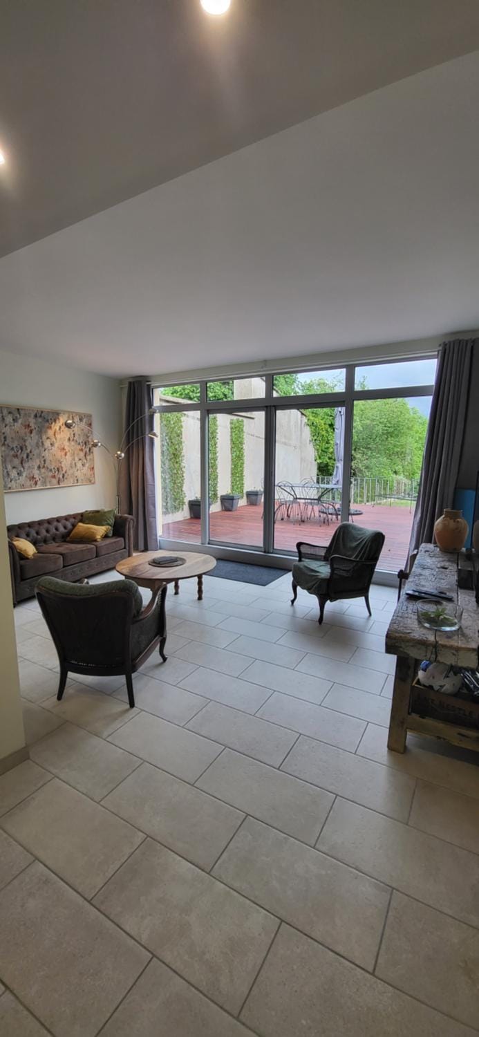 Patio, View (from property/room), Living room