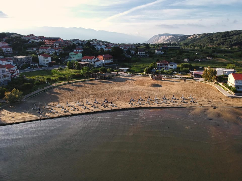 Beach, City view, Sea view