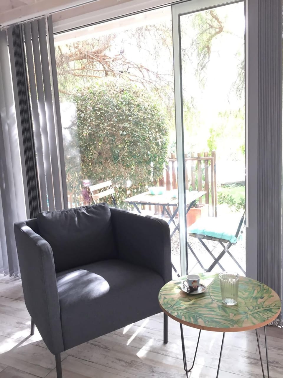 Seating area, Garden view
