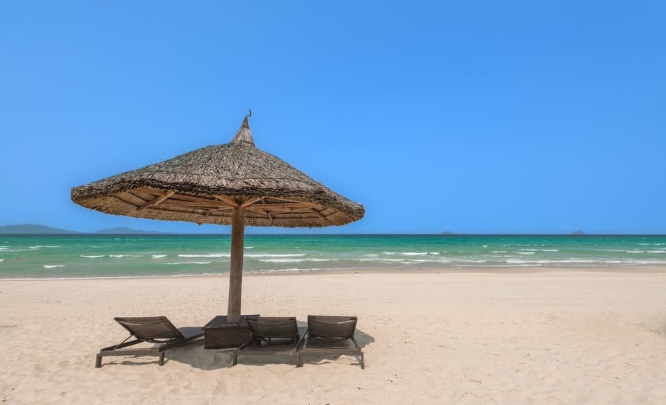 Beach, sunbed