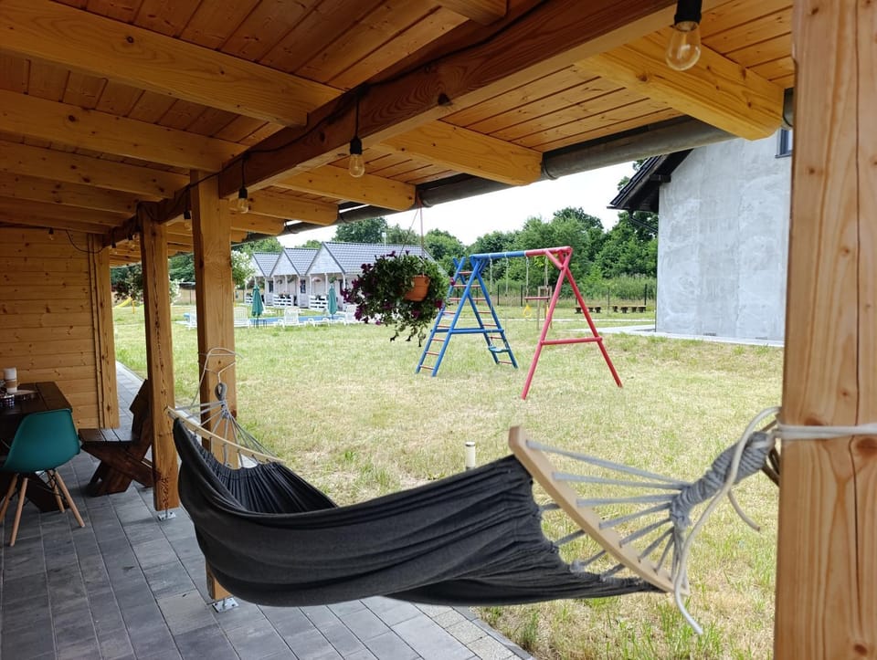 Domki Biel i Zieleń Nature lodge in West Pomeranian Voivodeship, Poland