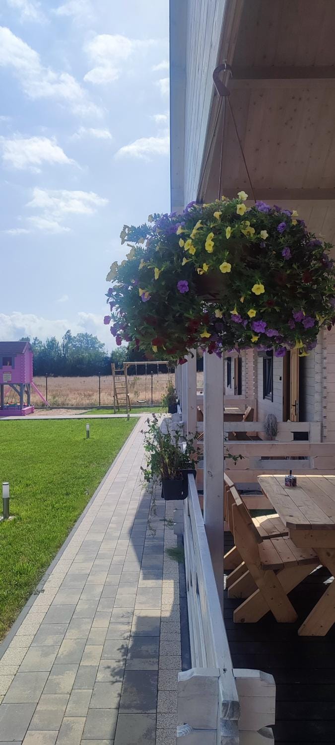 Domki Biel i Zieleń Nature lodge in West Pomeranian Voivodeship, Poland