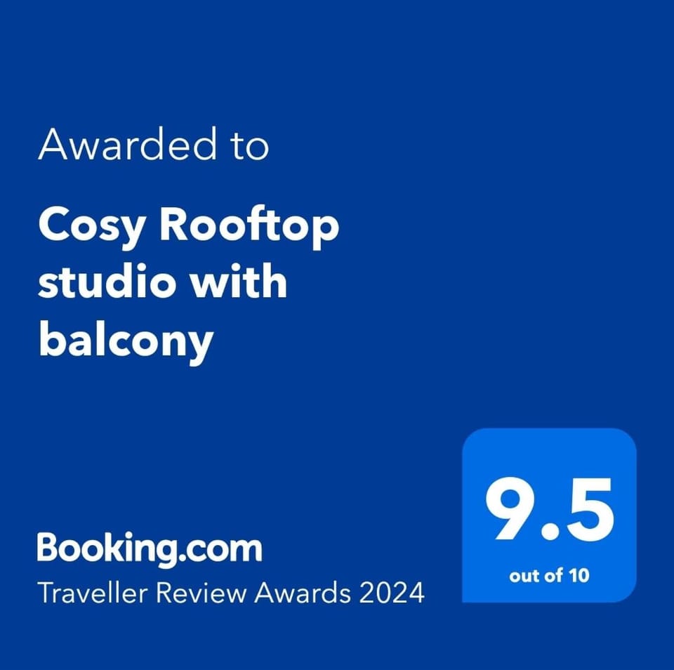 Cosy Rooftop studio with balcony Apartment in Belgrade