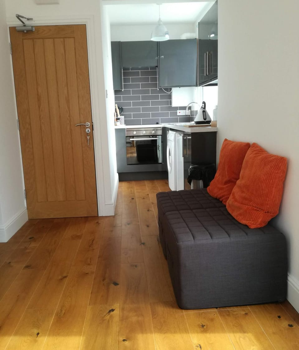 Kitchen or kitchenette, Living room, Seating area, pet friendly, stove