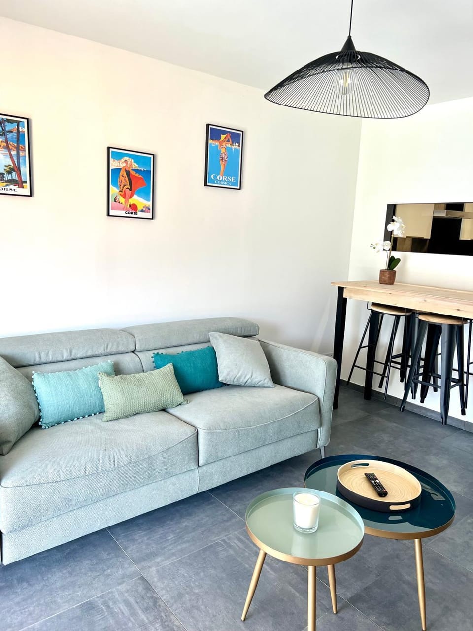 PIEDS DANS L'EAU, TIUCCIA, appartement 2-4 pers Apartment in Corsica