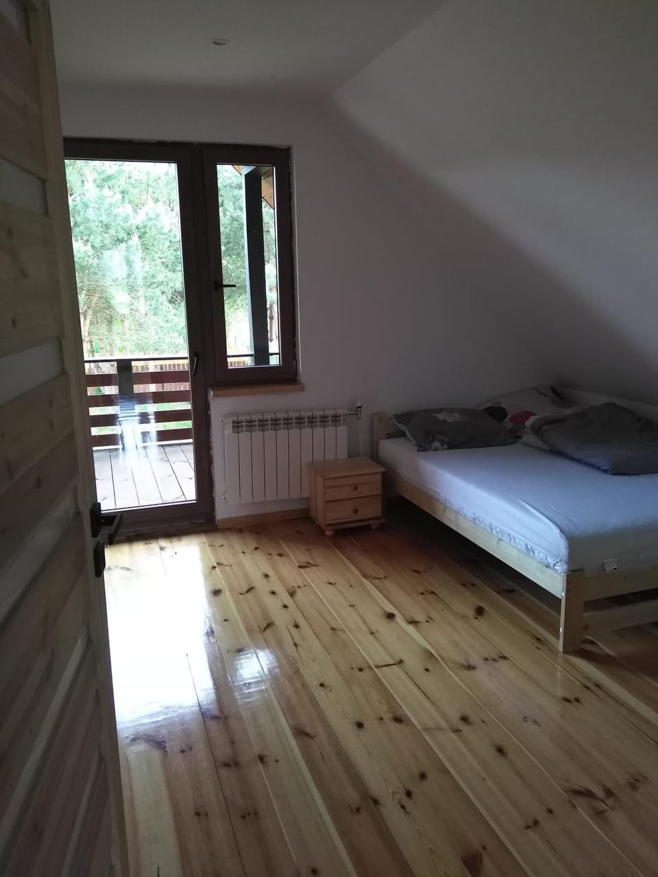 dom drewniany pod lasem House in Masovian Voivodeship