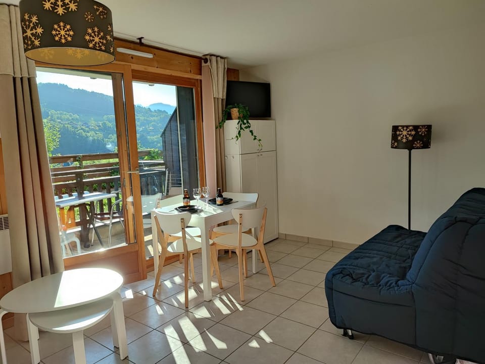 Studio & piscine intérieure, vue Mont D'Arbois Apartment in Saint-Gervais-Bains