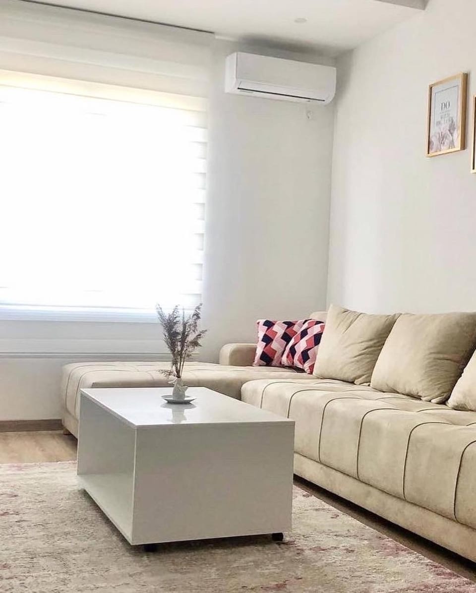 Living room, Seating area, air conditioner