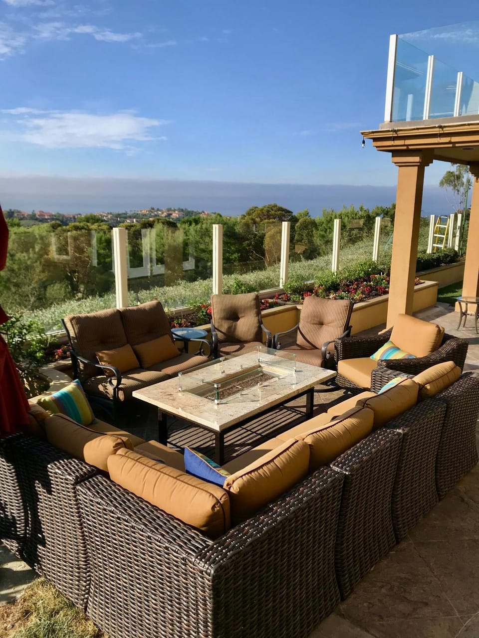 Patio, Sea view