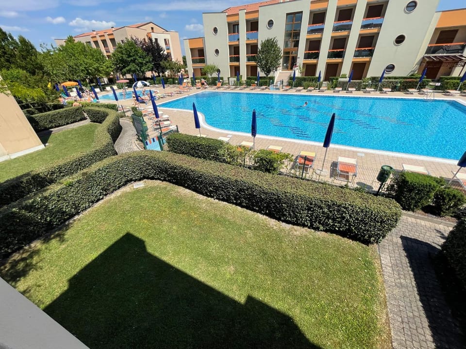 Property building, Day, Pool view