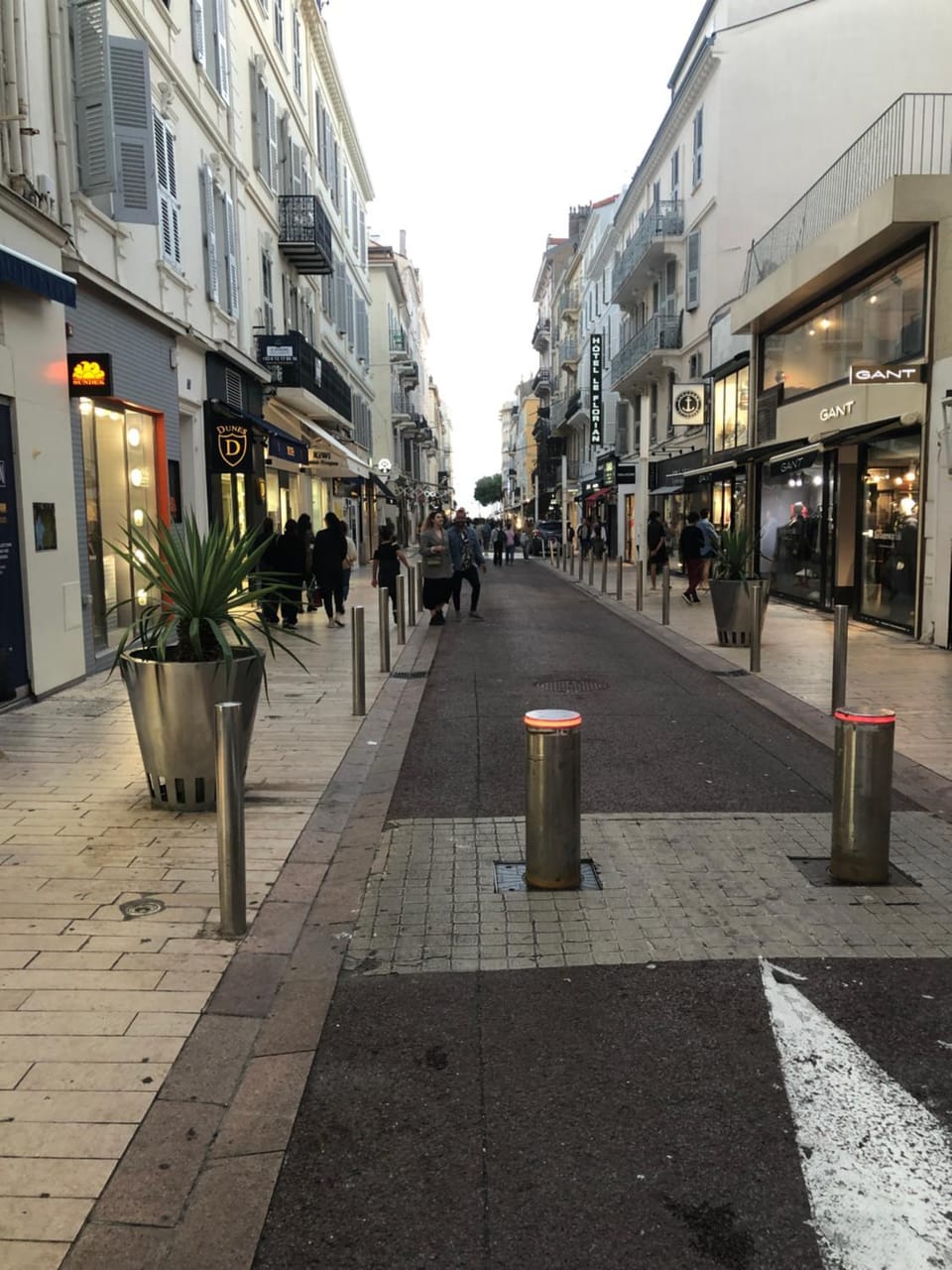 Quiet street view
