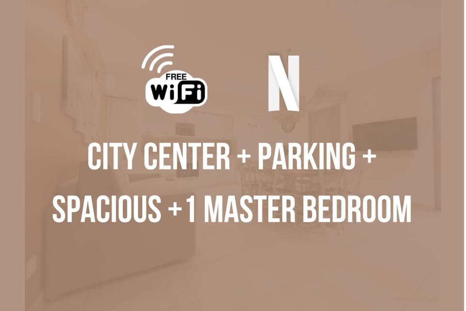 Bedroom, Text overlay, Parking