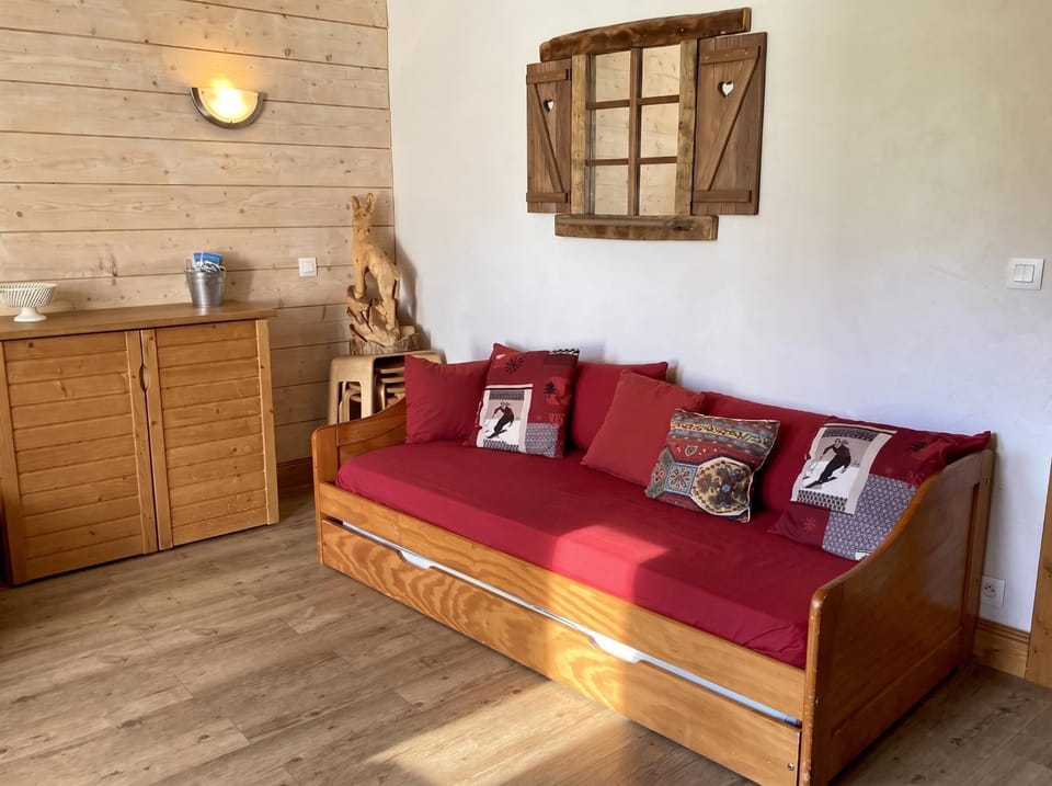 Studio cosy à La Plagne-Tarentaise, 20 m² + vue sur montagne Apartment in Mâcot-la-Plagne