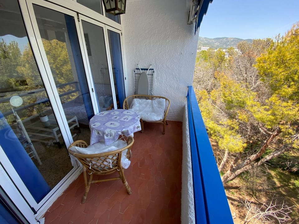 Property building, Spring, Natural landscape, View (from property/room), Balcony/Terrace, Mountain view