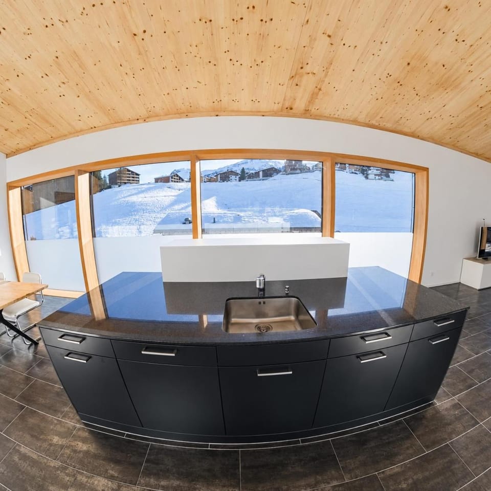 3 bedroom condo in front of Obersaxen ski resort Apartment in Canton of Grisons