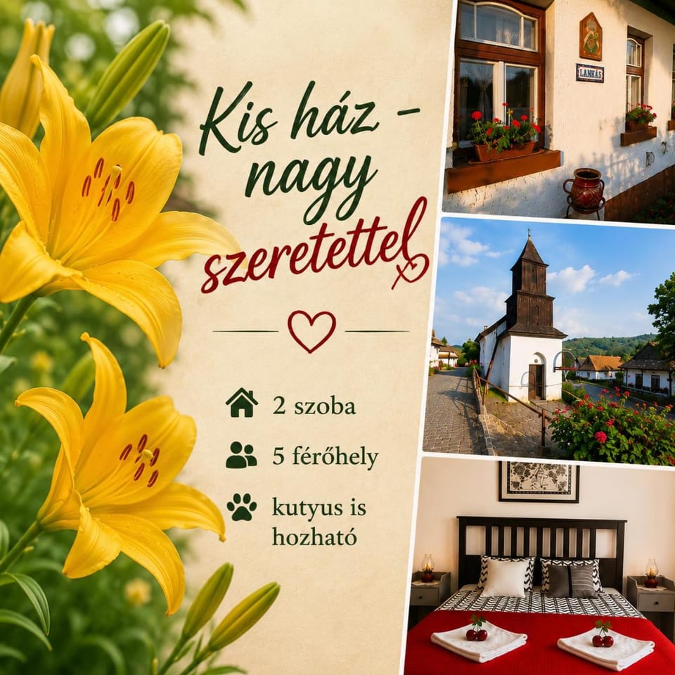 Lankás Vendégház - Hollókő House in Hungary