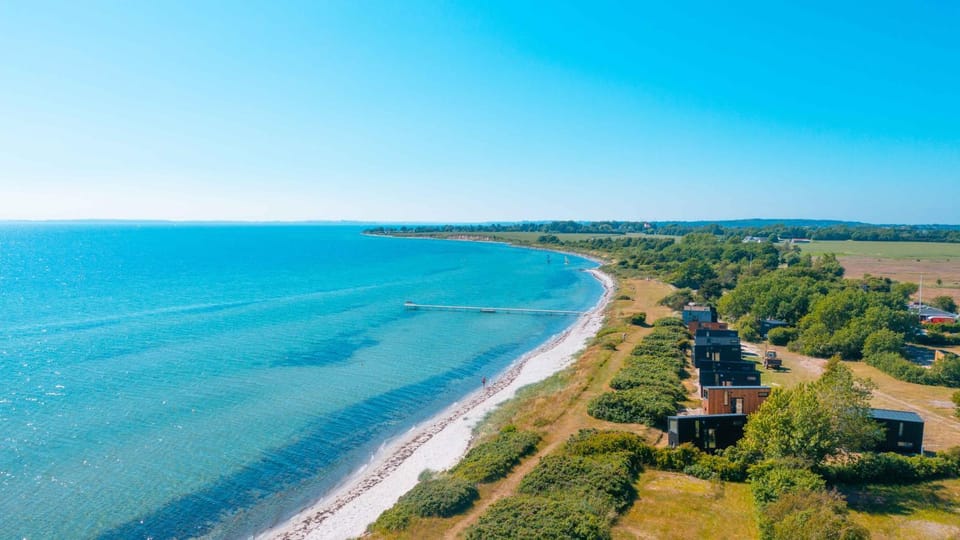 Natural landscape, Bird's eye view, Beach, Sea view
