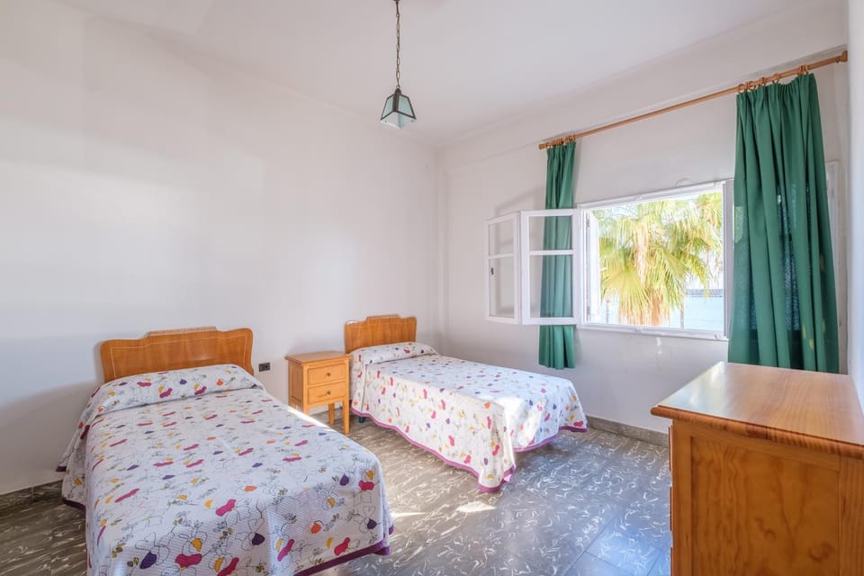 Property building, Living room, Bedroom