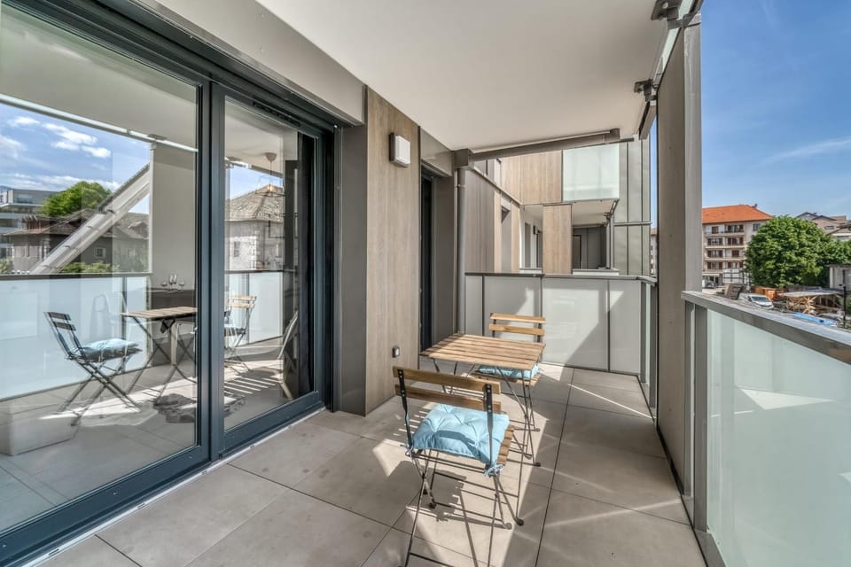 Emergence - Beautiful studio for 2 people balcony and garage Apartment in Annecy