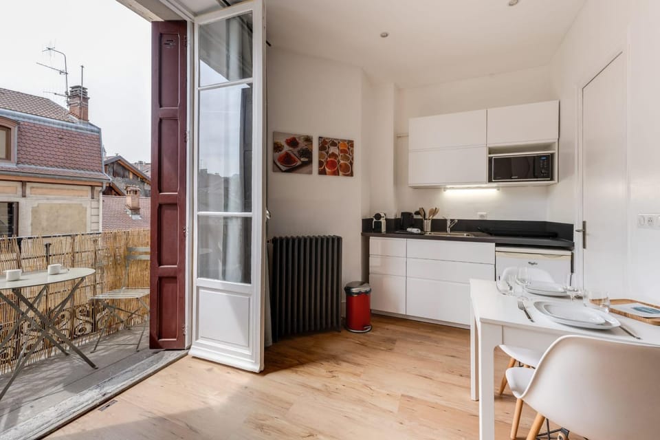 Le Mont Blanc - Charming T1 ideal for 2 people with balcony Apartment in Annecy
