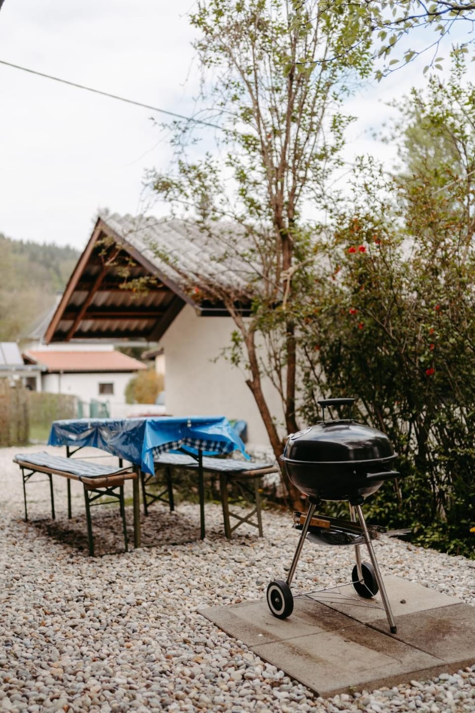 BBQ facilities, Dining area