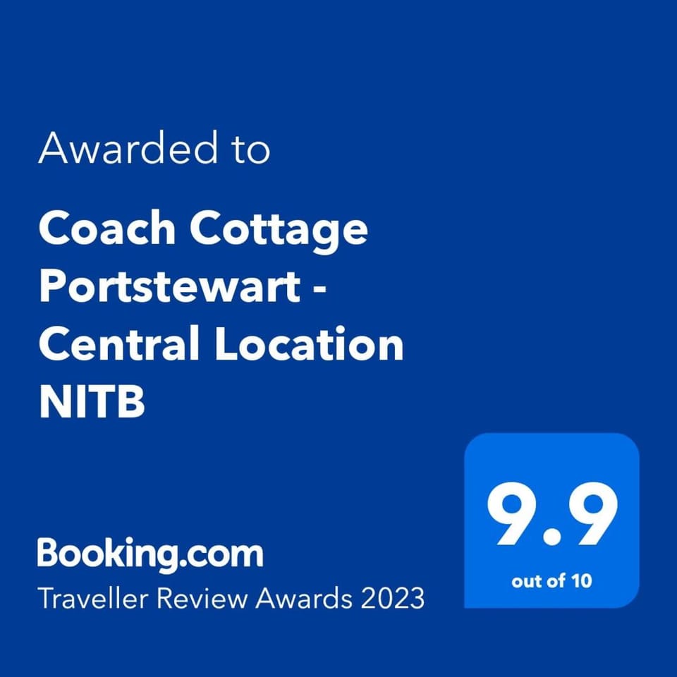 Coach Cottage Portstewart - Central Location NITB House in Portstewart
