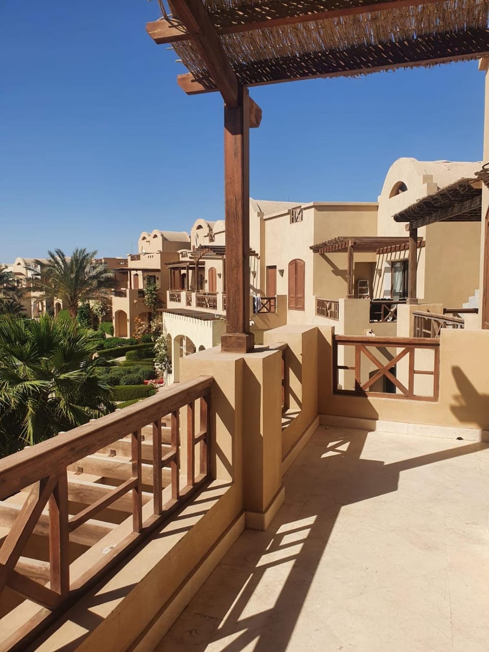 Property building, Patio, Day, View (from property/room), Balcony/Terrace