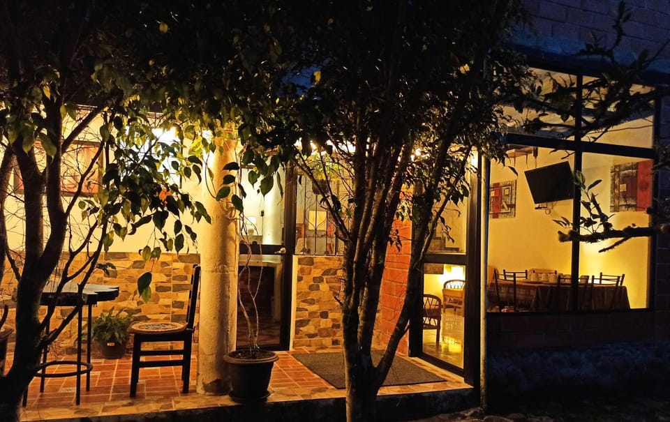 Night, Garden, Garden view