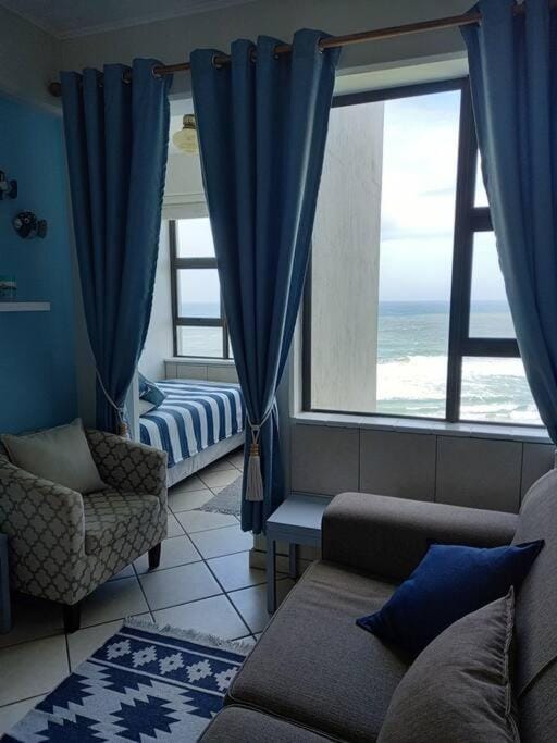 Living room, Seating area, Sea view