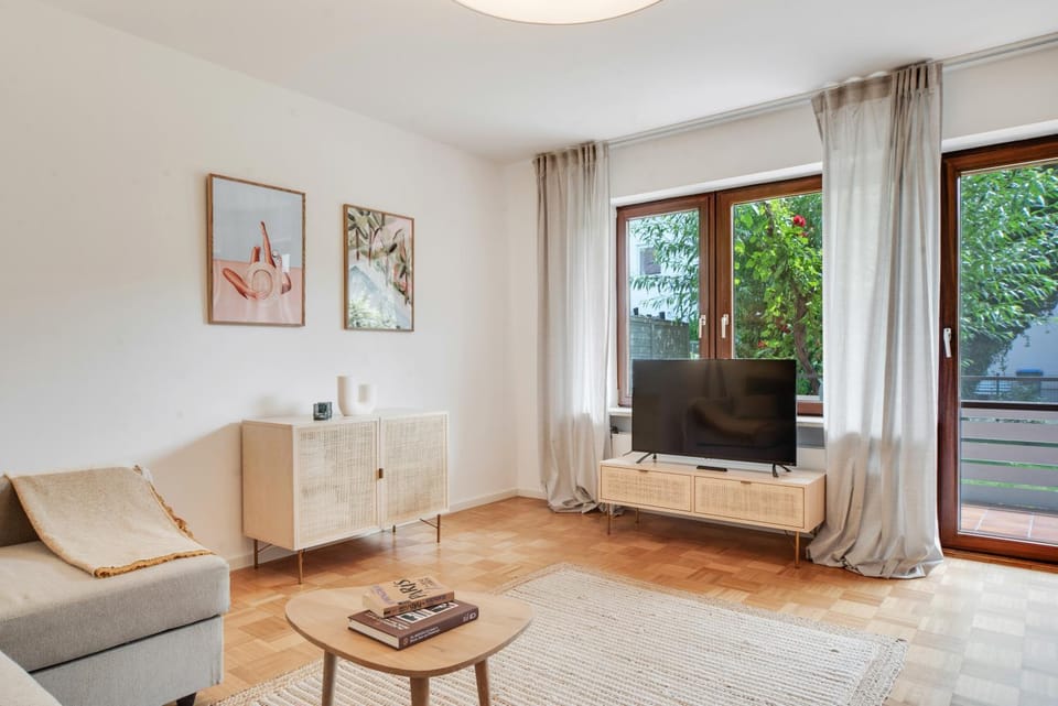 Ferienwohnung mit Garten am Chiemsee Apartment in Prien am Chiemsee