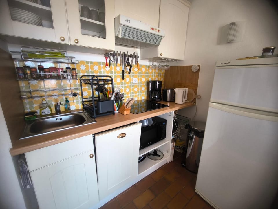 T3 vue mer calme à la Madrague Apartment in La Cadière-d'Azur