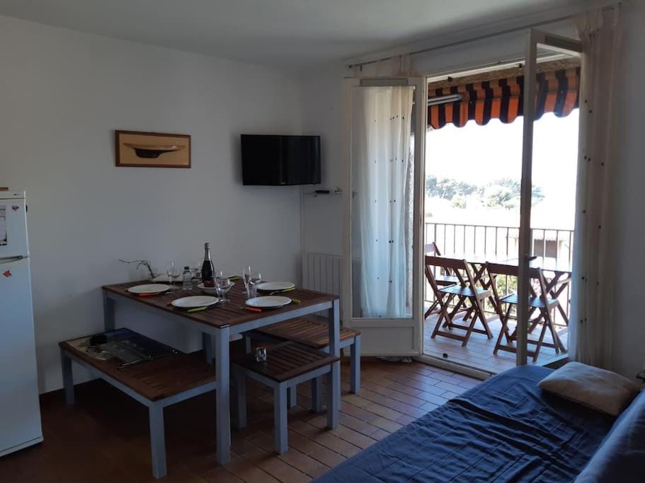 T3 vue mer calme à la Madrague Apartment in La Cadière-d'Azur