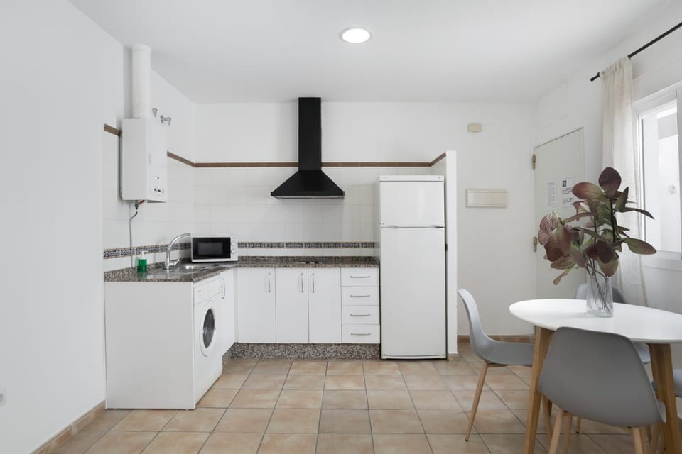 Kitchen or kitchenette, Living room