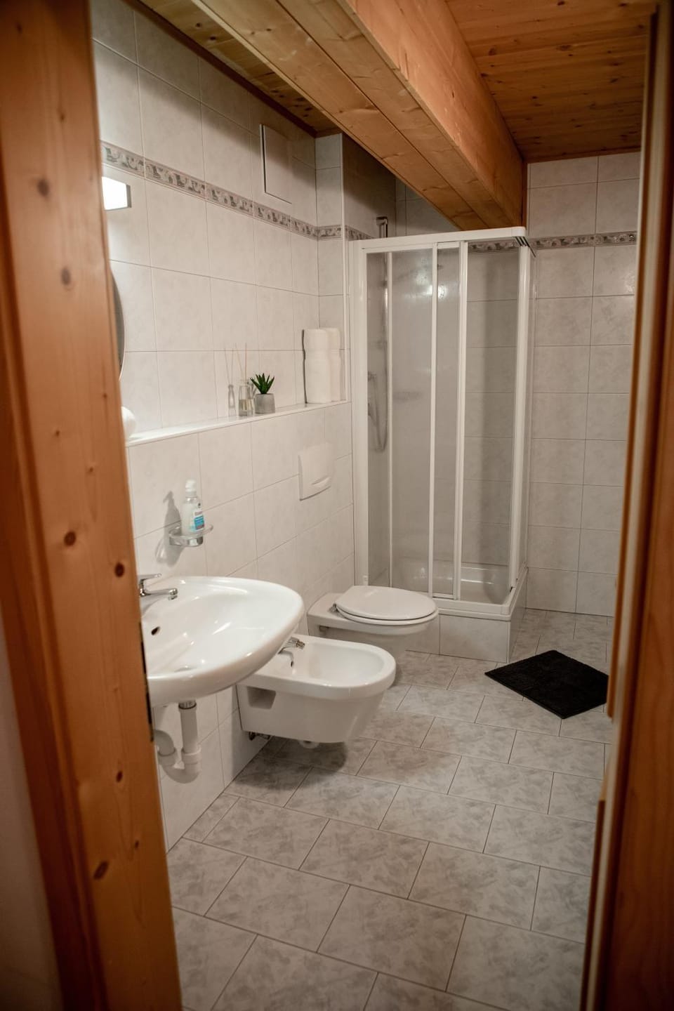 Bathroom, Living room