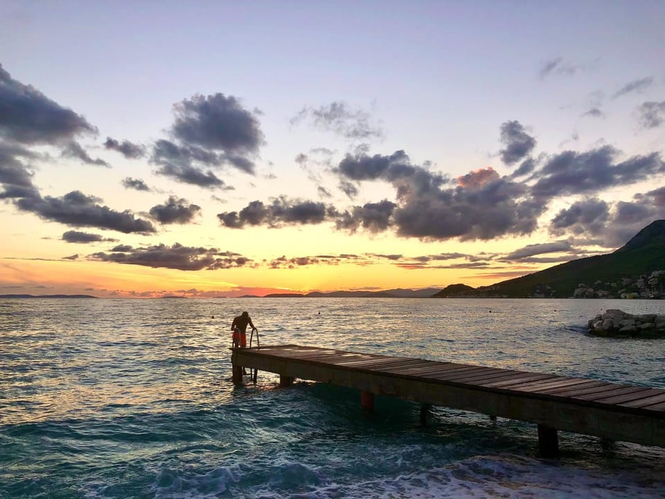 Natural landscape, Beach, Sea view, Sunrise, Sunset