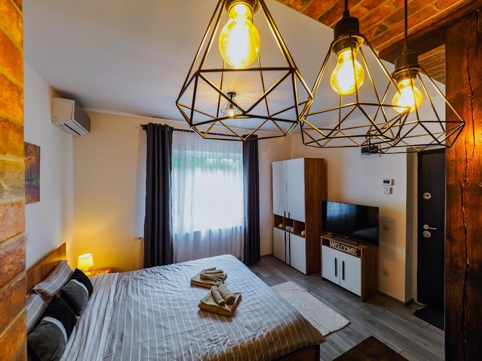 Bed, Photo of the whole room, Seating area, Bedroom, wardrobe, air conditioner