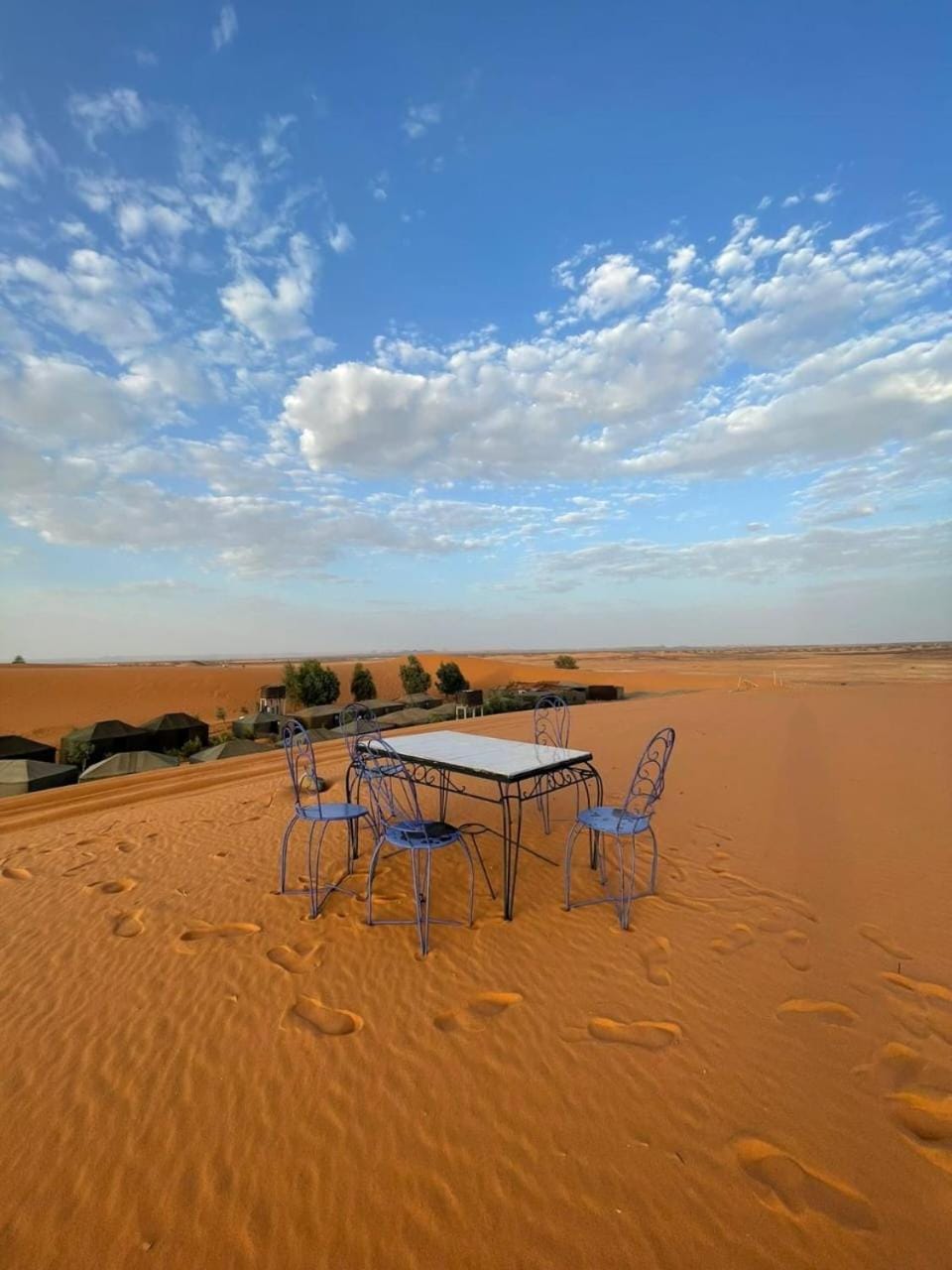 Merzouga Camel Trekking Camp Luxury tent in Morocco