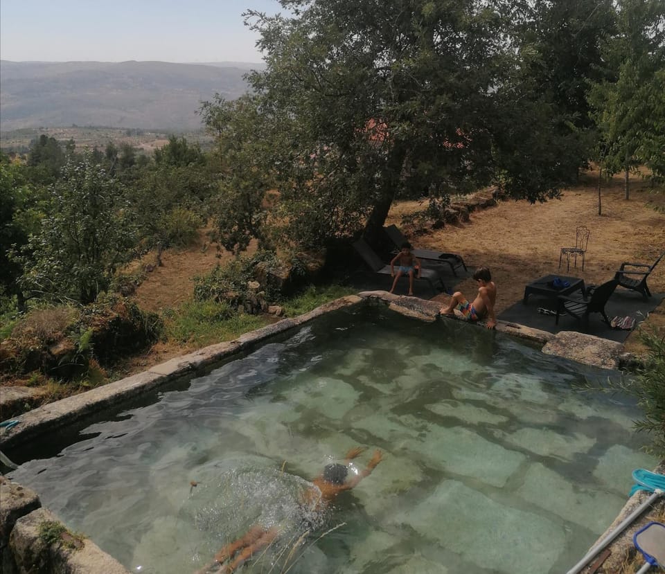 Natural landscape, Pool view, Swimming pool, Swimming pool