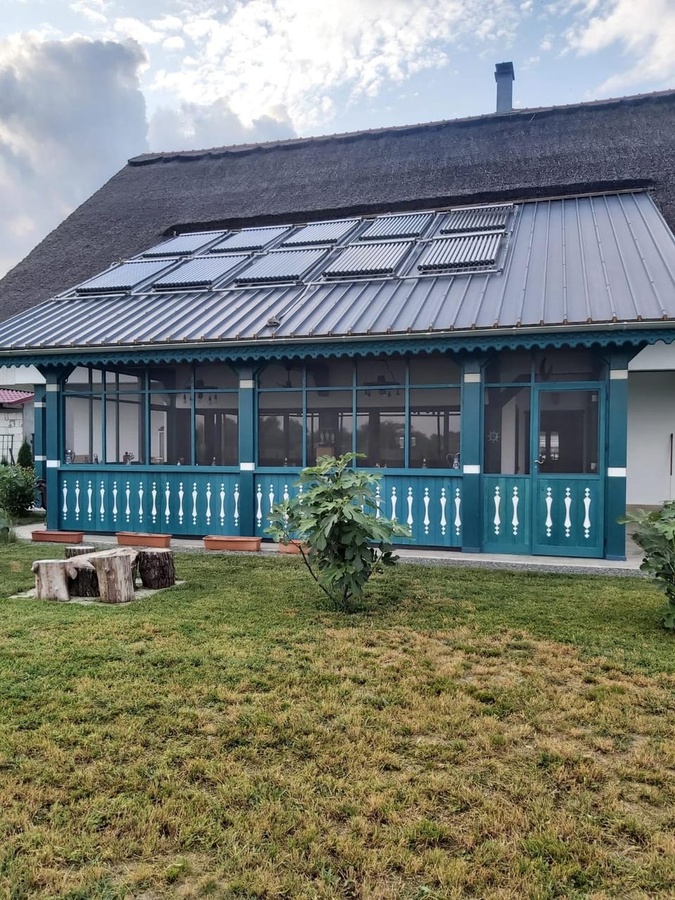 Property building, Garden
