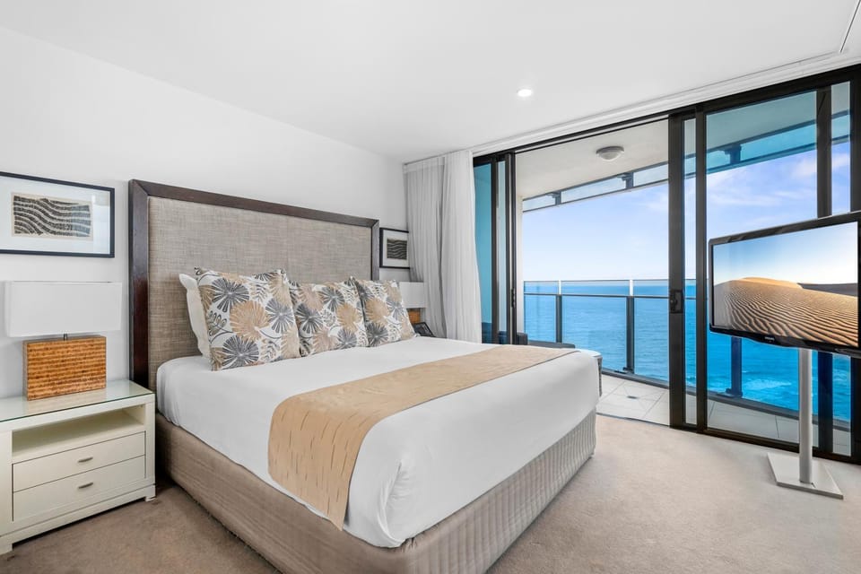 Bedroom, Sea view