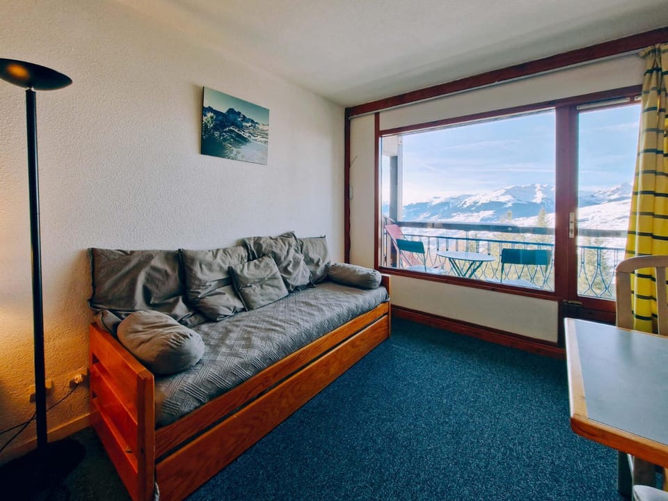 Résidence Ruitor Arc 1800 - Appartement 2 pièces pour 4 personnes avec un jolie vue sur la vallée, proche du télécabine dans le village de Charmettoger à Ar MAE-1783 Cabin in Landry