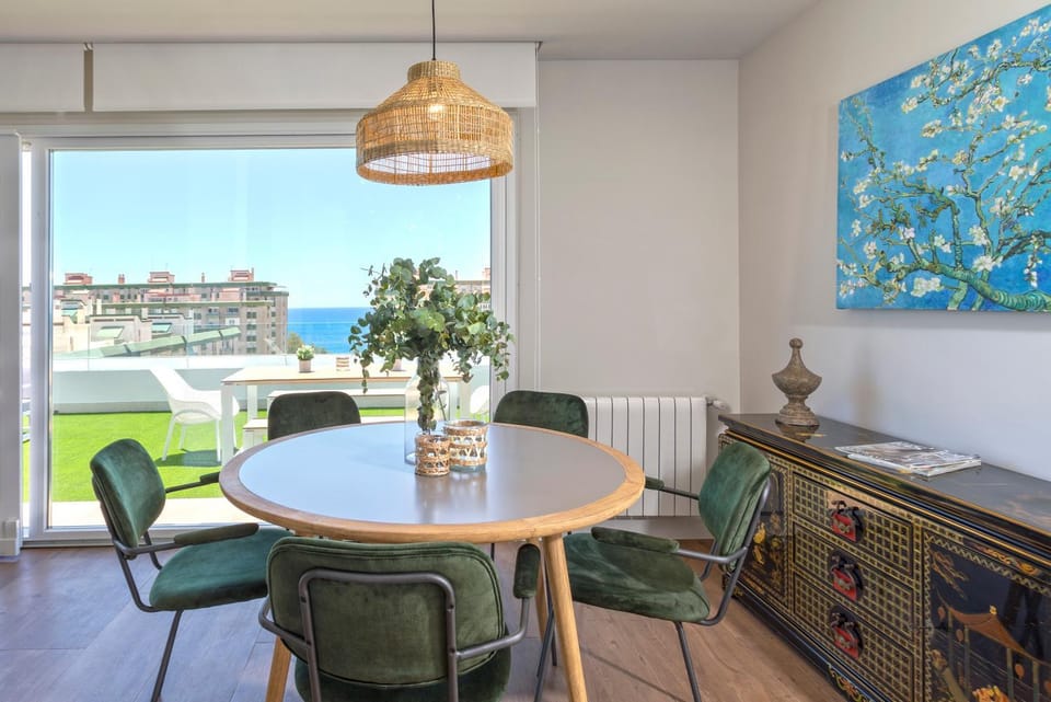 Balcony/Terrace, Dining area, Sea view