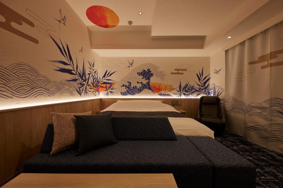 Photo of the whole room, Open Air Bath, Open Air Bath, heating, internet, locker, room service, towels, air conditioner