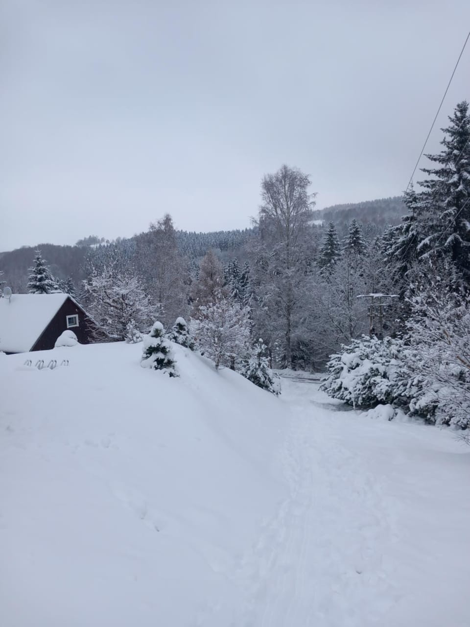 Hygge chaloupka v horách House in Czechia