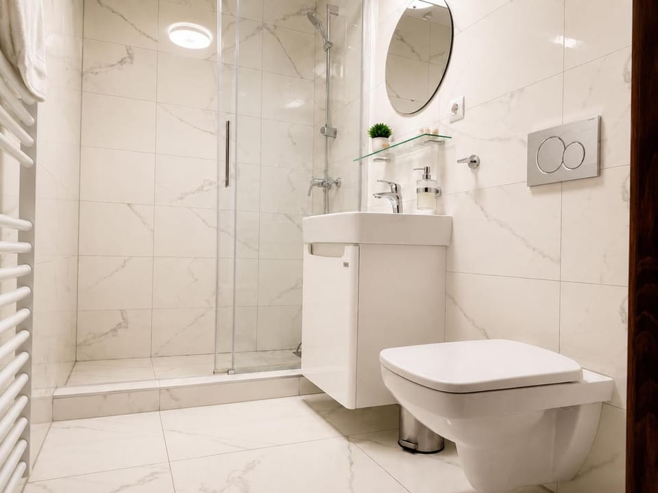 Toilet, Bathroom, towels