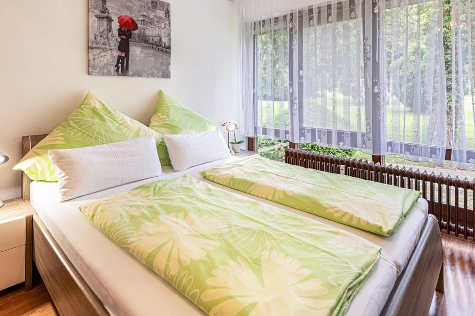 Property building, Living room, Bedroom