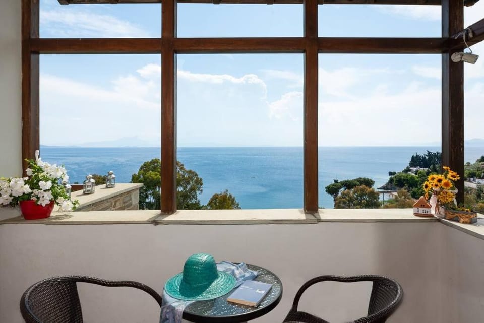Seaside House with view over Pagasitikos House in Magnesia Prefecture, Greece