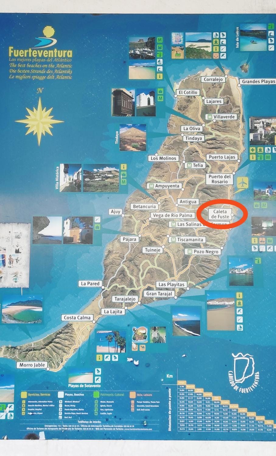Activities, Location