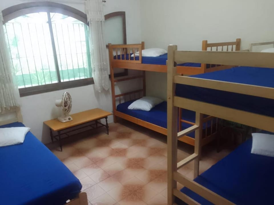 Photo of the whole room, bunk bed
