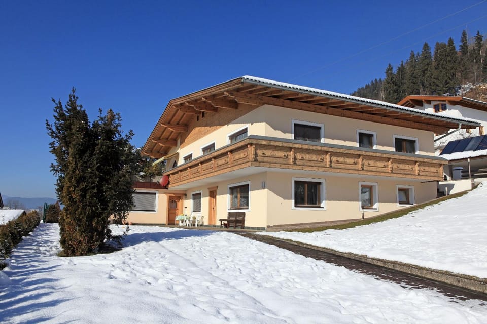 Property building, Winter, Mountain view